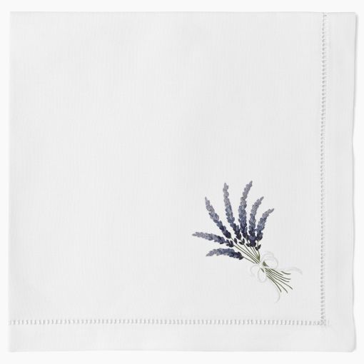 Lavender Dinner Napkin by Henry Handwork