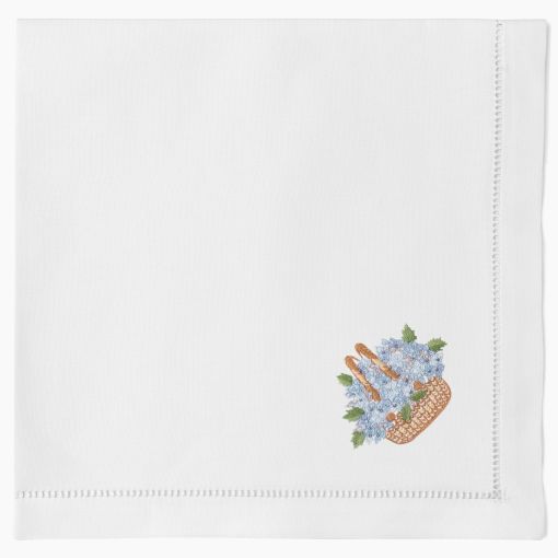 Nantucket Basket Dinner Napkin by Henry Handwork