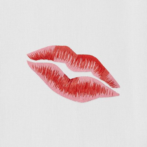 Kiss Dinner Napkin by Henry Handwork