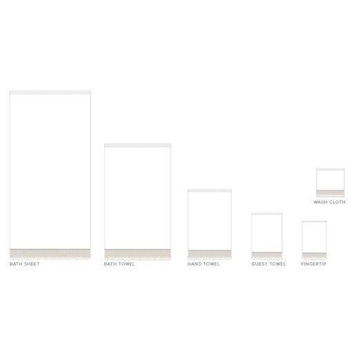 Nabila Lace Soft Terry by Dea Linens Bath Towel