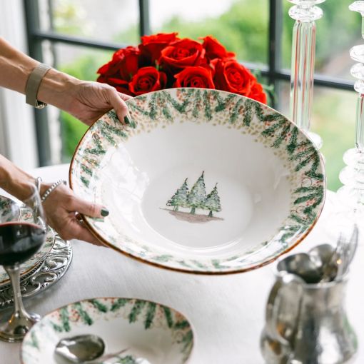 Natale by Arte Italica Serving Bowl