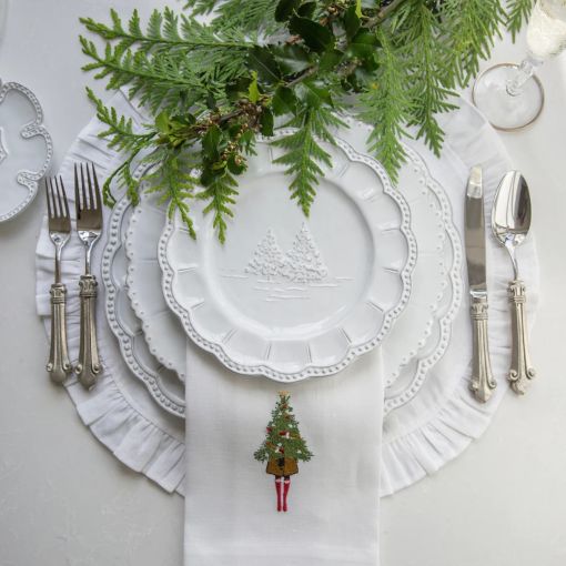 Bella Natale Salad/Dessert Plates by Arte Italica