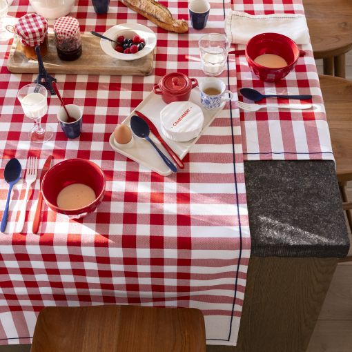 Bistrot Francais Table Linen by Le Jacquard Francais