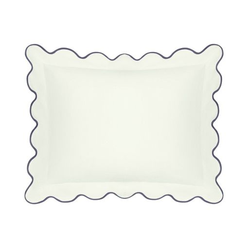 Honeycomb Scalloped Hem by Home Treasures Sham