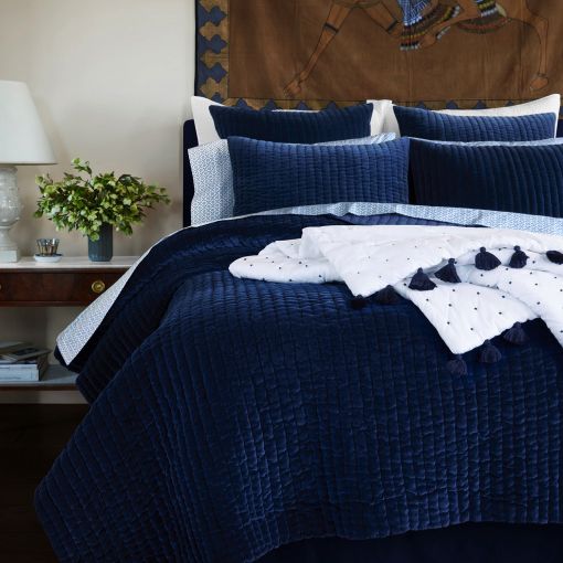 Velvet Coverlet by John Robshaw