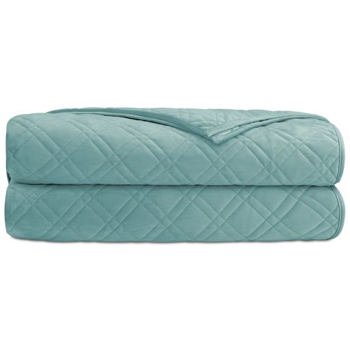 Grenada by Eastern Accents Quilted Velvet Coverlet