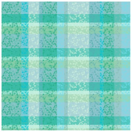 Mille Feuillages Easy Care by Garnier Thiebaut Coated Tablecloth