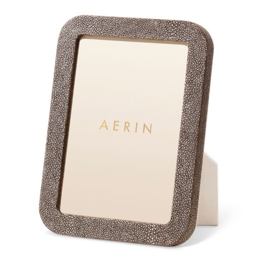Modern Shagreen Frame by Aerin