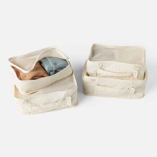 Conserve Organic Packing Cube Set by Coyuchi