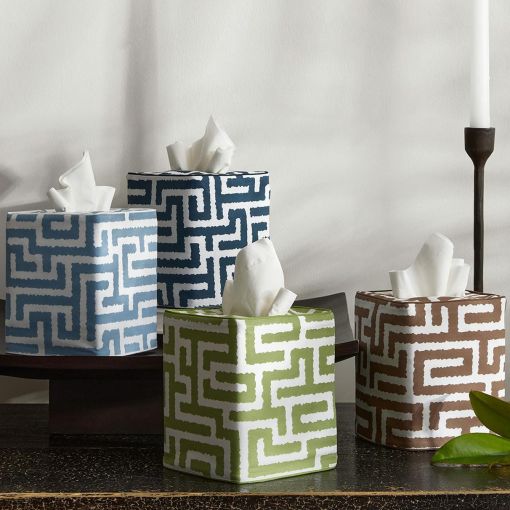 Gabriel Tissue Box Cover by Matouk