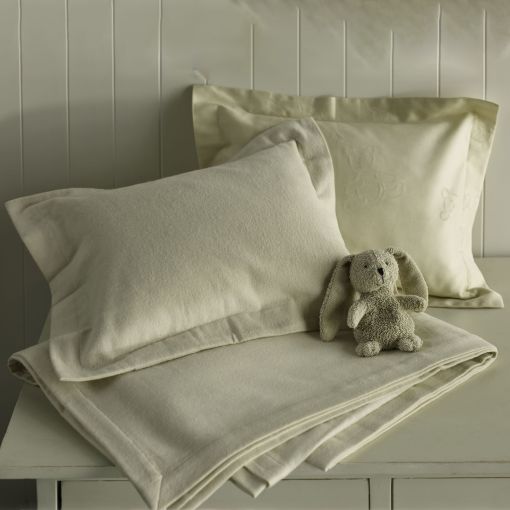 Flannel Baby Bedding by SDH-The Purists Bed Skirt