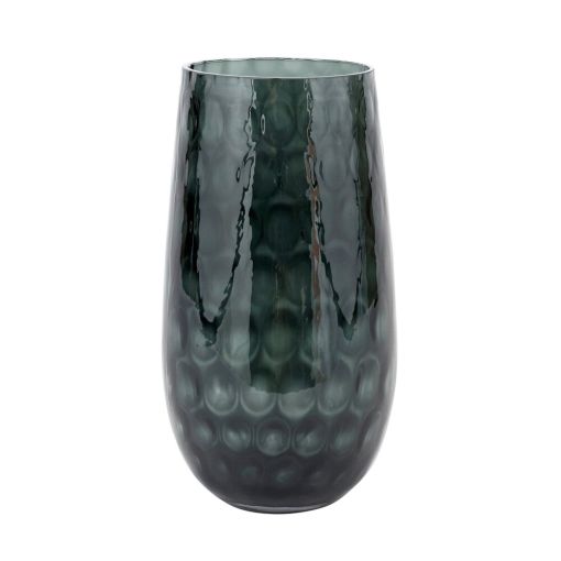 Bolla Glass Pebbled Vase by Vietri