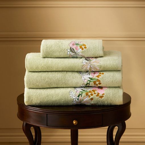 Orchidee Towel by Yves Delorme