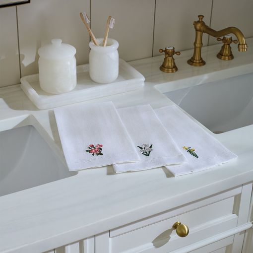 Fiorenza Guest Towel by Sferra