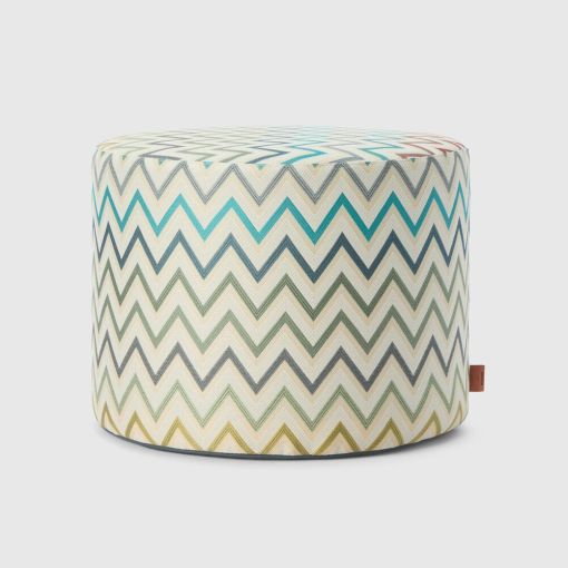 Watamu Cylinder Pouf by Missoni Home