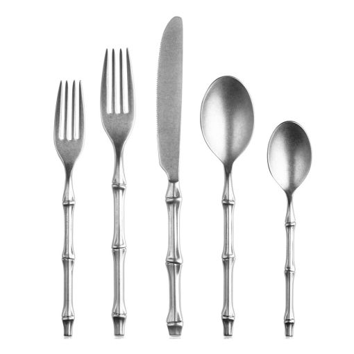 Bali Pewter Flatware by Mepra
