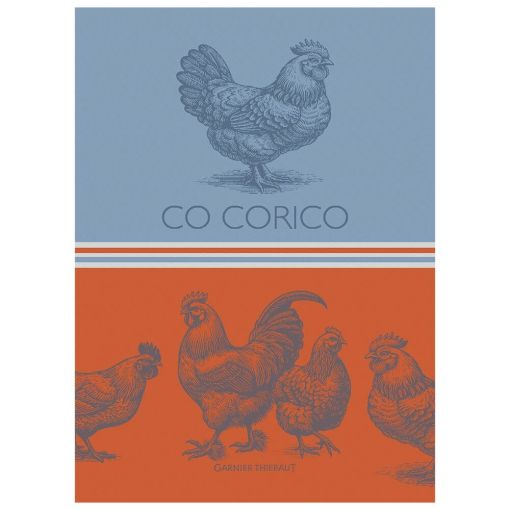 Co Corico Kitchen Towel by Garnier Thiebaut