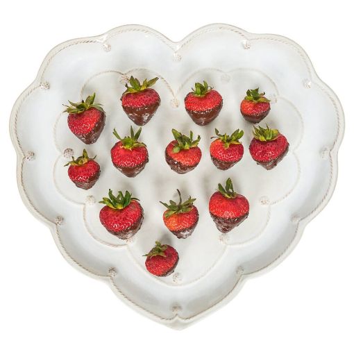 Berry & Thread Heart Platter by Juliska