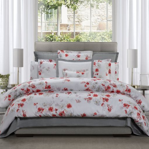 Ava Raso Cotton Sateen Print Quilt by Dea Linens
