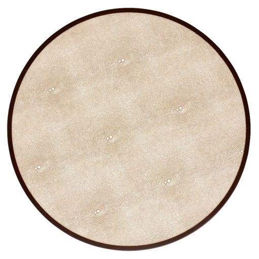 Faux Shagreen/Brushed Bronze Placemats by Addison Ross