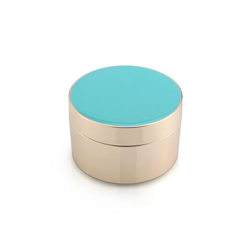 Enamel Gold Trinket Pot by Addison Ross