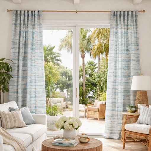 Serenity Curtain Panel By Ann Gish