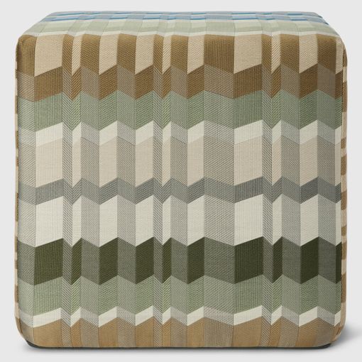 Positano Pouf Cube by Missoni Home