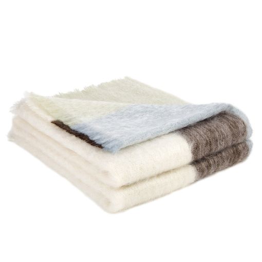 Mohair Paysages Throw by Brun De Vian-Tiran