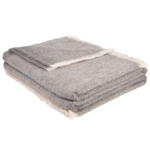 Mohair Givré Blanket by Brun de Vian-Tiran