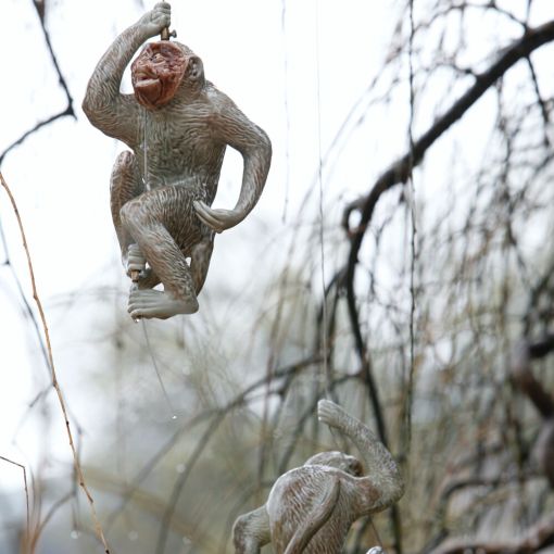 Monkey Sculpture by Bordallo Pinheiro