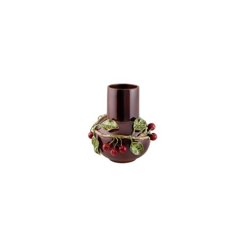 Balloon Jar with Cherries by Bordallo Pinheiro