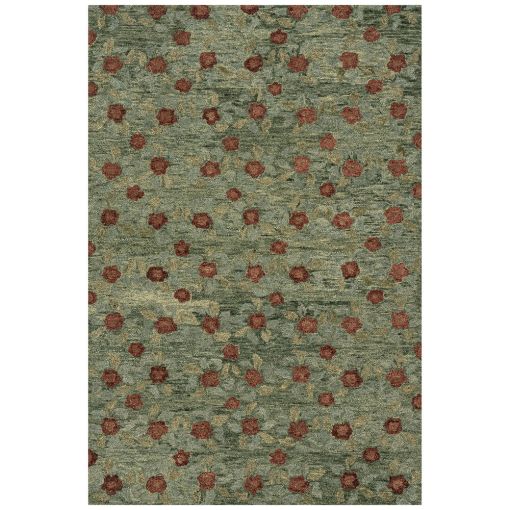 Genevive Modern Floral Wool Rug by Dash & Albert