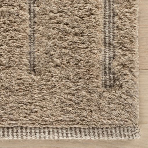 Grey Modern Solid Rug by Dash & Albert