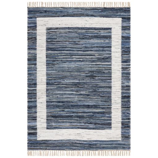 Dymera Denim Bohemian Bordered Rug by Dash & Albert