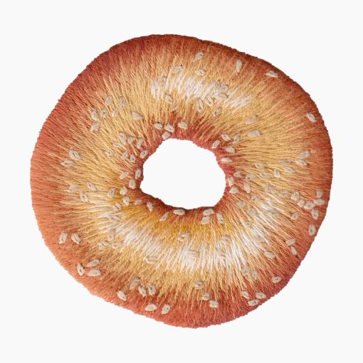 Bagel Hand Towel by Henry Handwork