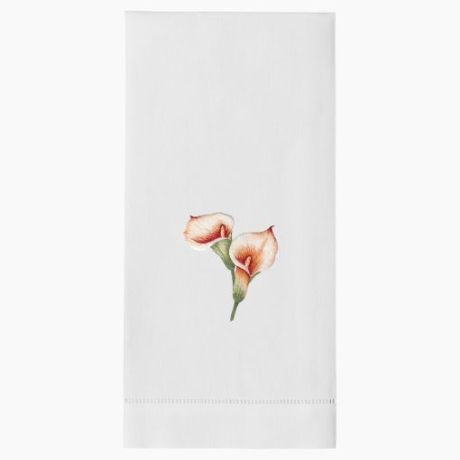 Calla Lilies Hand Towel by Henry Handwork