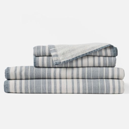 Sycamore Organic Cotton Linen Towel by Coyuchi