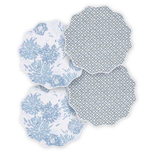 Chrysanthemum/Laksha Reversible Quilted Placemat by Matouk