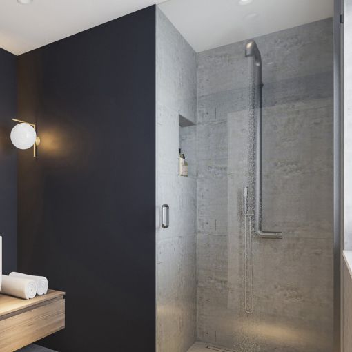 Flow Wall Mounted Shower Faucet by JEE-O