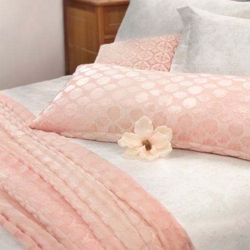 Mod Fretwork By Kevin O'Brien Studio Throw With Velvet Back And Cording