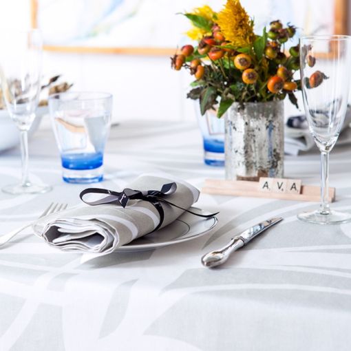 Sloan Swirl Table Linens By Huddleson Napkin