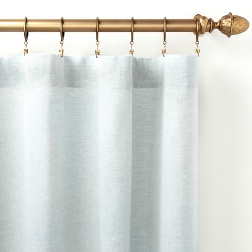 Lush Linen by Pine Cone Hill Curtain Panel