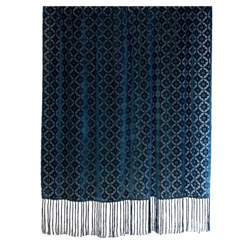 Small Moroccan Velvet Throw By Kevin O'Brien Studio