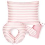 Pink/Ivory Stripe