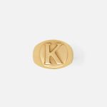 Letter K - Gold