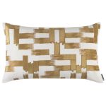 Large Rectangle Pillow - White/Straw