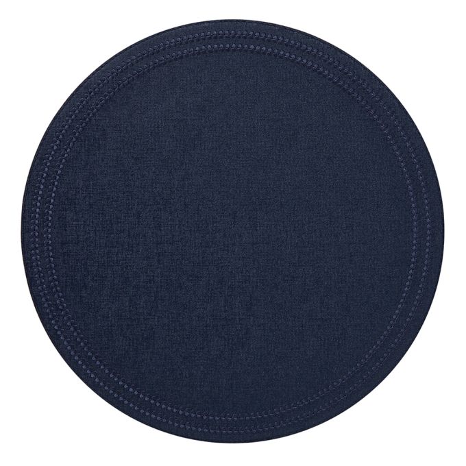 Placemats 15 Round - Navy