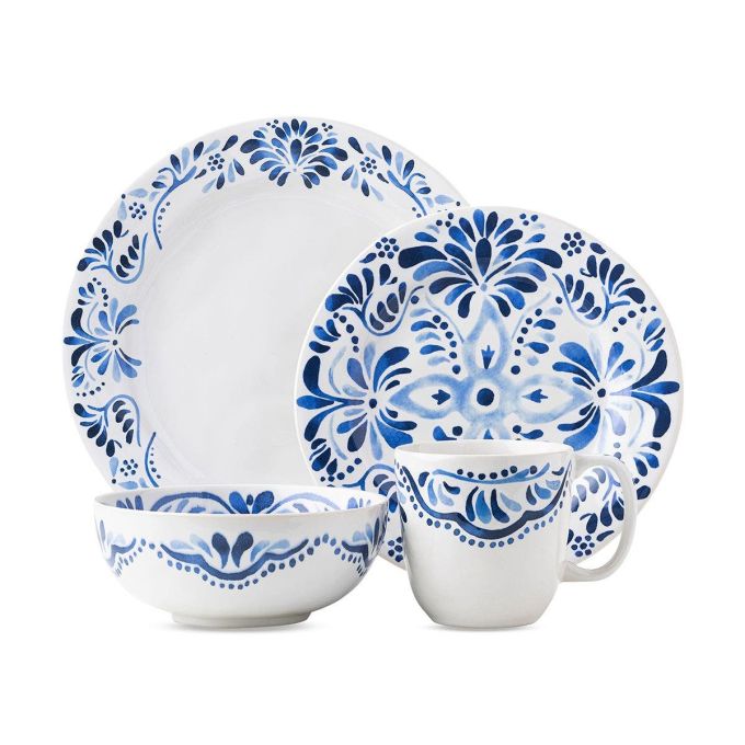 4pc Place Setting - Indigo