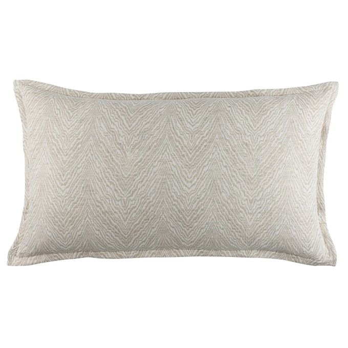 Camel Cotton & Linen Jacquard