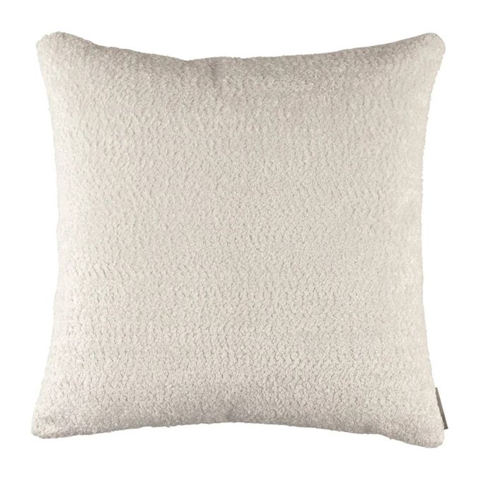 ZOEY MTO BOUCLE MEDIUM SQUARE PILLOW - Thumbnail 2